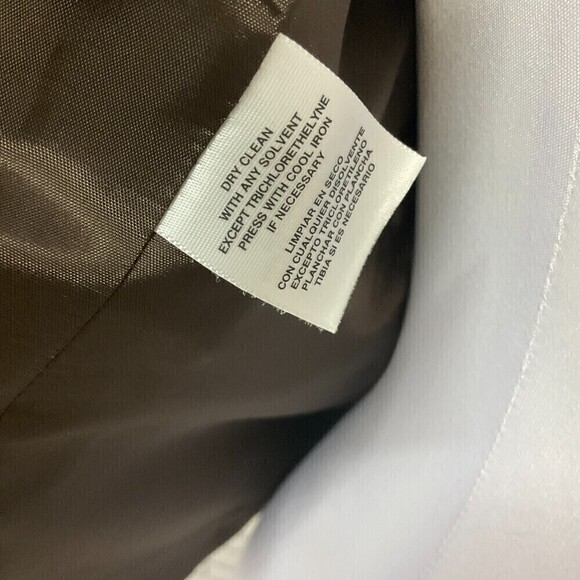 Jones New York Petite Womens Tan Bronze Blazer Business Jacket Size 4P U1 - Picture 12 of 12